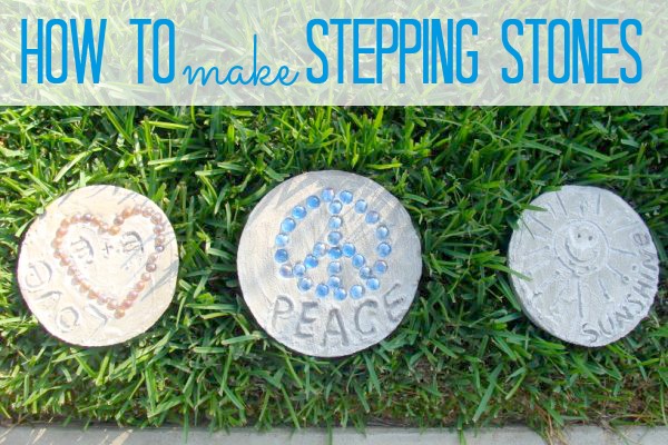 How to make stepping stones