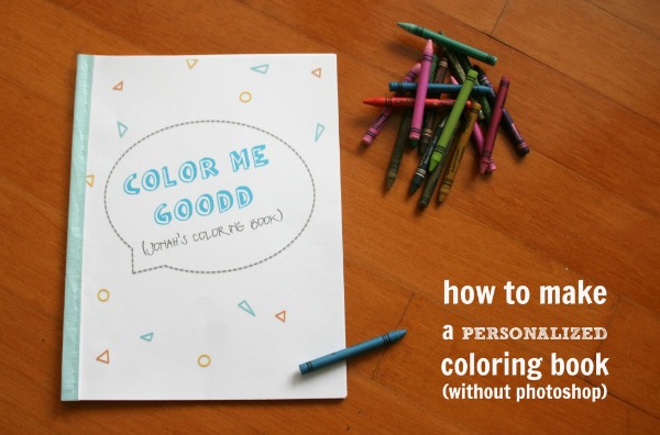 make coloring book pages - photo #34