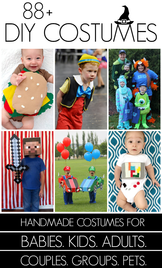 101+ Handmade Halloween costumes at Creating Really Awesome Free Things