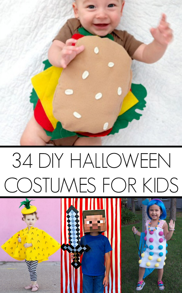 34 DIY Kid Halloween Costume Ideas