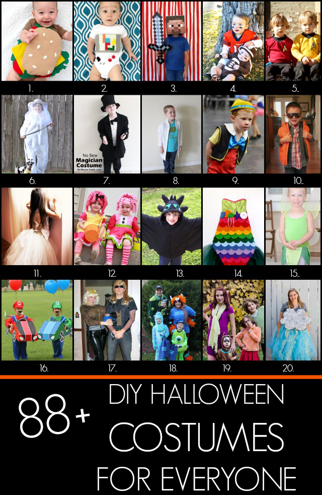 88+ Handmade Halloween costumes at Creating Really Awesome Free Things